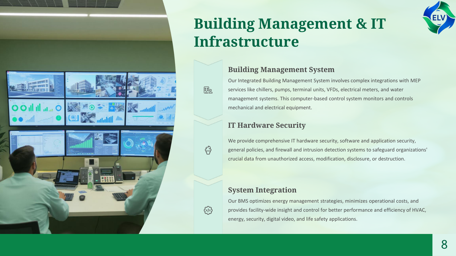 Building Management & IT Infrastructure - Elvaratech